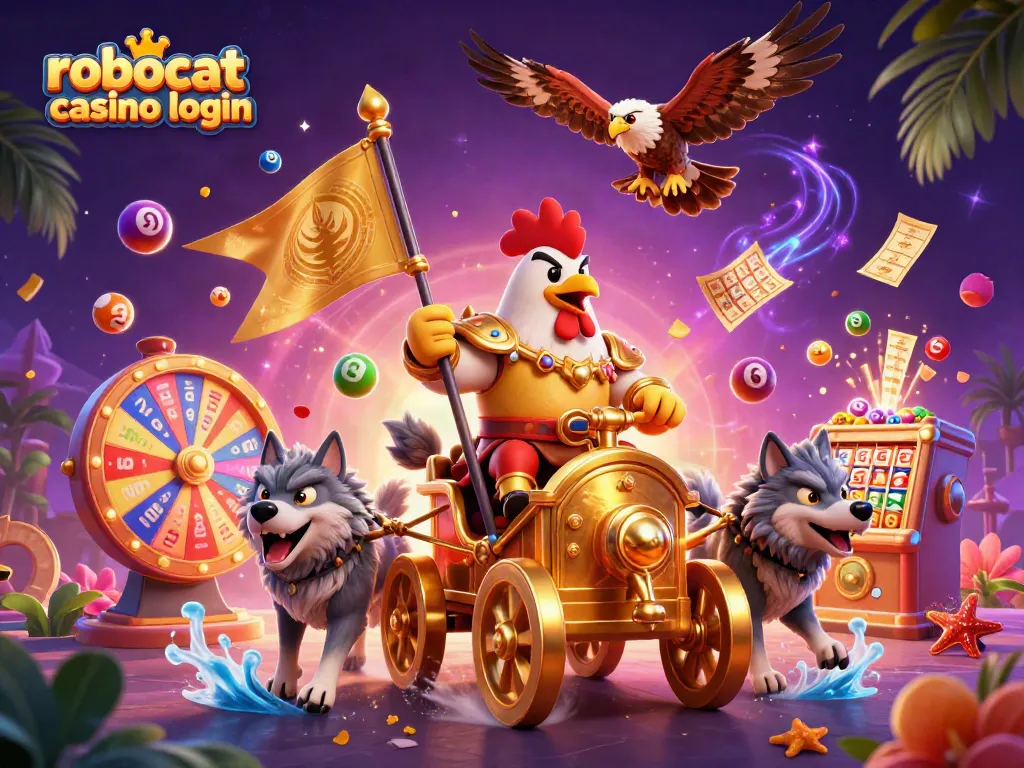 Play exciting games at Robocat Casino with dynamic winning opportunities and vibrant game elements.